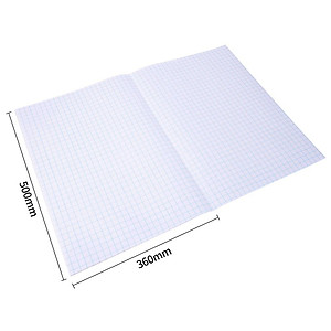  Decal bọc vở trong suốt Deli - 10 chiếc - Phù hợp với nhiều loại sách vở - EH830