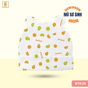 Nón/Mũ Sơ Sinh Họa Tiết Xinh Xắn Cho Em Bé - BB83