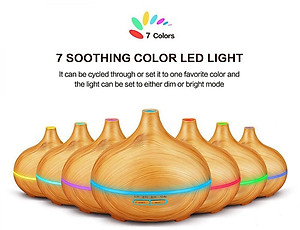 Máy phun sương tạo độ ẩm không khí dung tích lớn 550ml - cấp ẩm cho da, phòng điều hòa, khuếch tán tinh dầu - Chĩnh Hãng - VinBuy