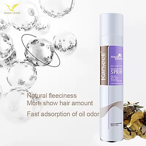 Gôm xịt tóc giữ nếp cứng Karseell Maca Essence Hair Styling spray 380ml