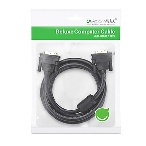 Cáp tín hiệu DVI-D (24+1) 2 đầu đực dài 1.5m UGREEN DV101 11606 - Hàng chính hãng
