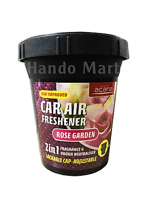 Sáp thơm ôtô thiên nhiên Acana 130g (hương hoa hồng)