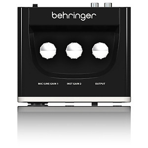Card Sound USB thu âm Behringer U-Phoria UM2 - Hàng Nhập Khẩu