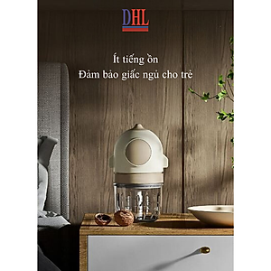 Máy xay mini Mitomo MT-350 cối thủy tinh 6 Lưỡi ,máy xay ăn dặm cho bé, xay thịt cháo sinh tố, tỏi ớt 300ml- Hàng Chính Hãng