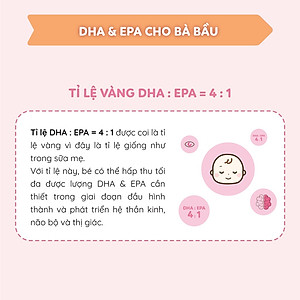 DHA, EPA, Omega 3 Cho Mẹ Bầu Hỗ Trợ Phát Triển Não Bộ Và Thị Giác Thai Nhi, Viên Nhỏ, Không Mùi, Dễ Uống, Akamama Nhật Bản