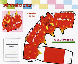 Sách Cắt Và Dán Hình 3D - Bé Khéo Tay - Thế Giới Sáng Tạo