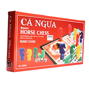 Cờ Cá Ngựa Nam Châm, Bộ Cờ Cá Ngựa Cao Cấp Chọn Size Kích Thước 28x28 và 38x38cm - Chính Hãng Amalife