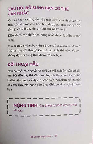 Sách Nói Với Con Về Giới Tính