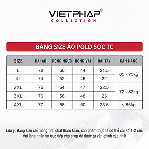 Áo Polo Nam VIỆT PHÁP Form Luxury - Thun Sọc TC Túi , lịch lãm, sang trọng 3804