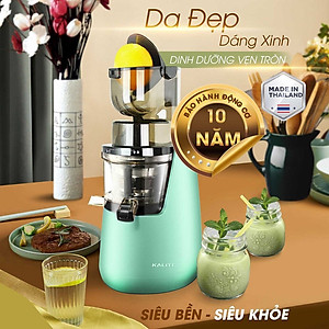 Máy Ép Chậm Cao Cấp Kalite KL-598 Kiệt Nước Tiêu Chuẩn Châu Âu 0.4 Lít Công Suất 400W - Hàng Chính Hãng
