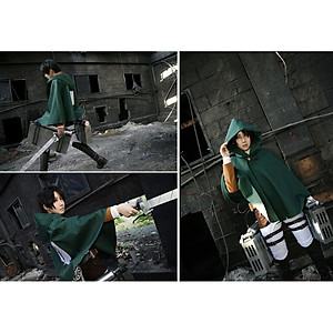 Áo choàng cosplay đội trinh sát - anime Attack on Titan