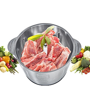 MÁY XAY THỊT ĐA NĂNG, CỐI XAY RAU CỦ, XAY THỊT, LƯỠI K INOX 304 2L Công Suất 250W