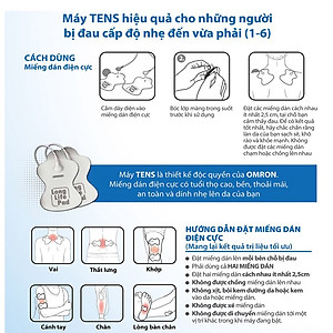 Máy Massage Xung Điện Trị Liệu OMRON HV-F013