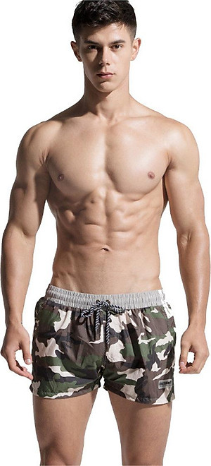 Quần Short Nam Thời Trang Desmiit S604 - Thiết Kế Dáng Đùi Ngắn Phong Cách Hiện Đại - Họa Tiết Rằn Ri Vô Cùng Độc Đáo Cá Tính