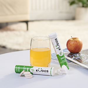 Thực phẩm bảo vệ sức khỏe KUDOS BONE HEALTH CALCIUM, D3 & VITAMIN K2 (20 viên/tuýp)