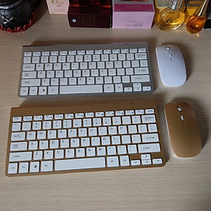 Bộ Bàn Phím Và Chuột Không Dây Siêu Mỏng