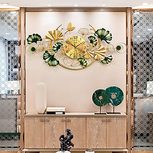 Đồng Hồ Treo Tường Trang Trí Đẹp Shouse DC132 độc lạ 3d cỡ lớn nghệ thuật phù hợp cho phòng khách, phòng ngủ