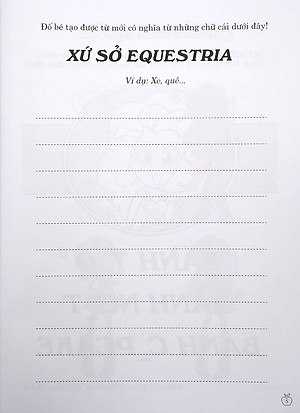 Sách Pony Tô Màu Và Các Trò Chơi - Những Bạn Gái Cá Tính (Tặng Kèm Sticker)