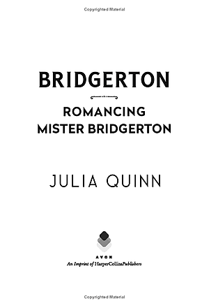 Bridgertons 4: Romancing Mister Bridgerton