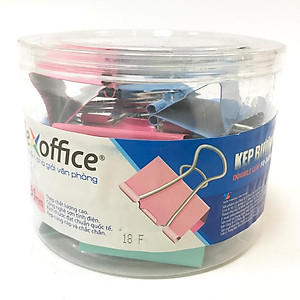 Kẹp Bướm Màu 51mm FO-DCC06