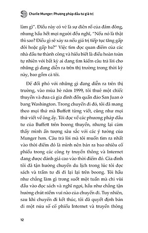 Charlie Munger - Phương Pháp Đầu Tư Giá Trị