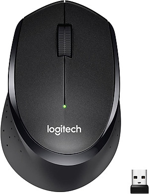 Chuột không dây Logitech M331 SILENT-Hàng chính hãng