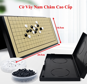 Cờ Vây Nam Châm Cao Cấp, Cờ Caro Tiện Dụng Chính Hãng - Loại xịn chọn size - D Danido
