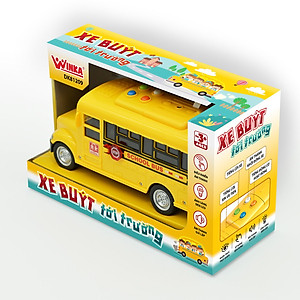 Đồ Chơi Duka: Xe Buýt Tới Trường (School Bus DK81209)