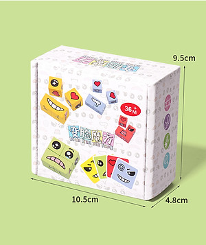 Đồ Chơi Khối Rubik Thay Đổi Khuôn Mặt,Trò Chơi Khéo Léo Sắp Xếp Biểu Cảm Khuôn Mặt Cho Trẻ Em Trò Chơi Gia Đình Giúp Bé Cai Điện Thoại - Hàng Chính Hãng