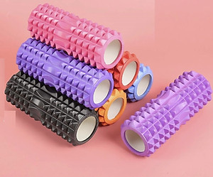 Con Lăn Foam Roller Massage Gai 33cm - Ống Lăn Dãn Cơ Tập Gym, Yoga, Thể Hình