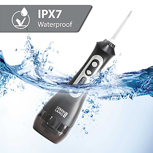 Máy tăm nước LEBENLANG cầm tay LBT1486 chống thấm IPX7, tặng kèm đầu xịt và túi vải đựng máy cao cấp - hàng chính hãng