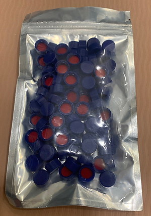 Chai thủy tinh 1,5ml ( 2ml ) + Nắp vặn xanh 9mm, 100 cái hộp, Alain TQ