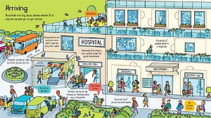 Sách - Anh: Look inside a Hospital