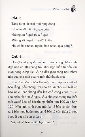 Sách 201 Bài Toán Vui Luyện Trí Thông Minh