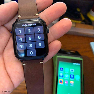 Dây Đeo Apple Watch 49mm 46mm 45mm 44mm 42mm, Chất Liệu Da Bò Cao Cấp, Phong Cách Vintage Hoài Cổ, Tương Thích Các Phiên Bản Series Ultra2/Ultra/SE2/SE/10/9/8/7/6/5/4/3/2/1