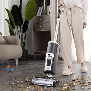 Máy hút bụi lau sàn nhà Sawadaki FG3616 khô và ướt, tự động giặt giẻ, pin rời 5000mAh, hàng chính hãng