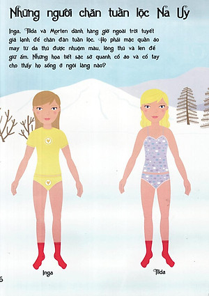 Sách Dán Hình Sáng Tạo Trang Phục Búp Bê - Trang Phục Các Nước 1