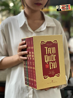 Boxset trọn bộ 5 tập – TAM QUỐC CHÍ – Dịch bổ sung gần 100 trang + bản đồ chiến sự thời Tam Quốc – Trần Thọ, chú giải Bùi Tùng Chi – dịch giả Bùi Thông – Tri Thức Trẻ Books