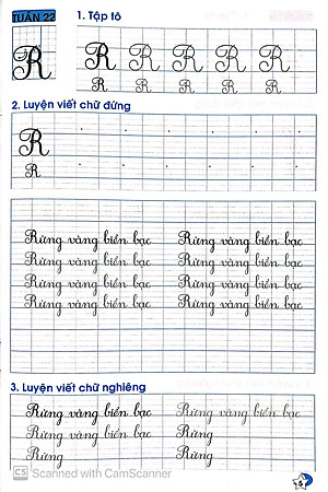 Sách Luyện Viết Đúng, Viết Đẹp 3 - Tập 2