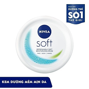 Kem Dưỡng Mềm Da NIVEA Soft Crème (50 ml) - 89054