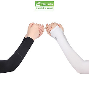 Găng tay chống nắng xỏ ngón, bao tay che nắng lái xe ô tô cho nam nữ đi phượt ngăn UV, phụ kiện xe hơi Tâm Luân