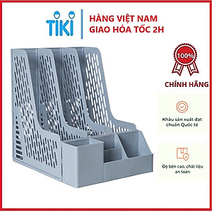 Khay Đựng Tài Liệu 3 Ngăn Việt Nhật - Hàng chính hãng 