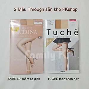 Vớ Quần tất da thật chân tự nhiên SABRINA Through mặc váy ngắn chống nắng không lộ hông đùi [VỎ NUDE MÃ MỚI]