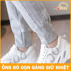 Quần dài nỉ bà bầu mùa Thu Đông đẹp cho bà bầu 0 - 9 tháng mặc đi làm công sở, ở nhà MySun