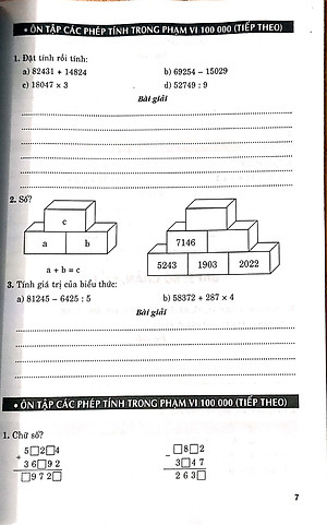 Sách - Combo Vở Bài Tập Nâng Cao Toán Lớp 4 (Bám Sát SGK Kết Nối Tri Thức Với Cuộc Sống -Bộ 2 Cuốn)