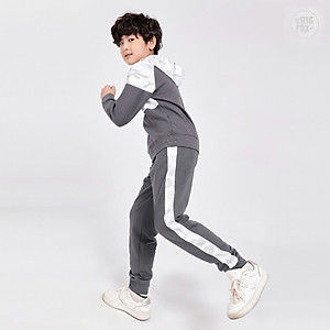 Bộ dài tay bé trai BIGFOX - MISS MEOW size đại, bộ thu đông cho bé phong cách Âu Mỹ phối 3 màu có mũ in SUPER STAR 11 - 38kg