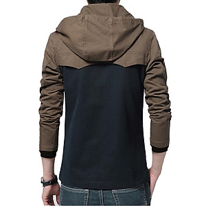 Áo khoác kaki nam 2 lớp có nón SITAKI thời trang cao cấp AKK15