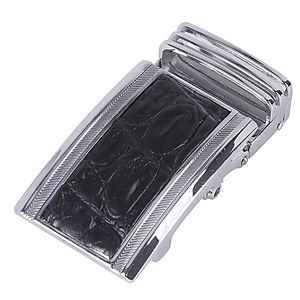 Đầu khóa Huy Hoàng da cá sấu 4 phân đầu trắng màu đen, nâu đất, vàng bò, nâu đỏ HC9217-18-19-20