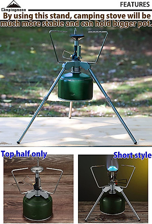 Phụ kiện chân đế khung bếp gas mở rộng Campingmoon Z01