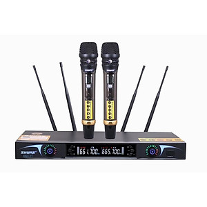 Micro không dây SHURE - Chất Âm Hay - Sóng Xa 150m - Hàng Nhập Khẩu